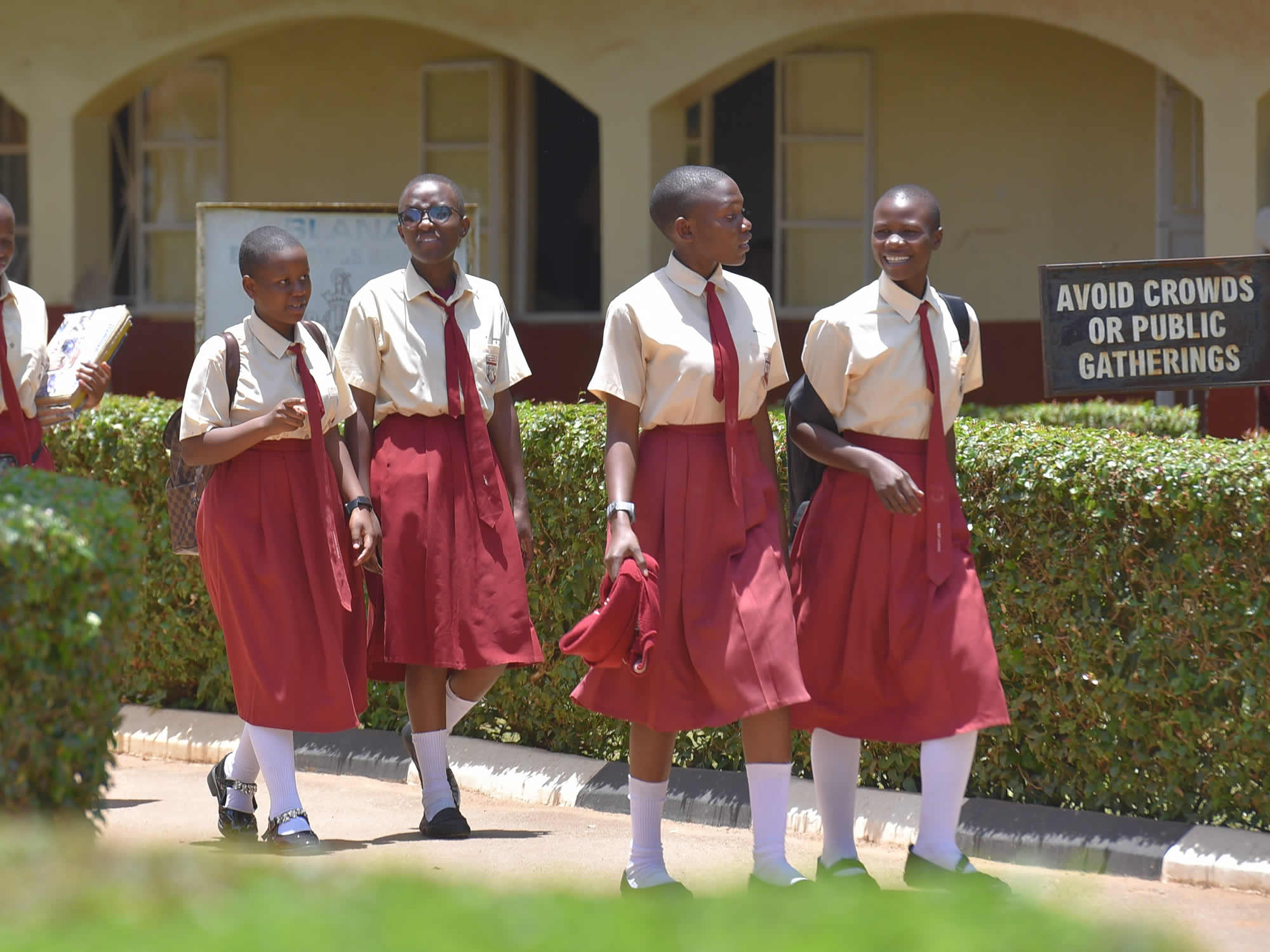 Walking photo in BG garden